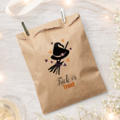 Halloween Niedlich Witch Hat & Broom Confetti Geschenktütchen (Ausgeschnitten)
