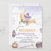 Halloween Niedlich Witz Geburtstagsparty Spooktacu Einladung (Vorderseite)