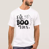 HALLOWEEN NIEDLICHE FA-BOOLOUS-GHOST T-Shirt (Vorderseite)