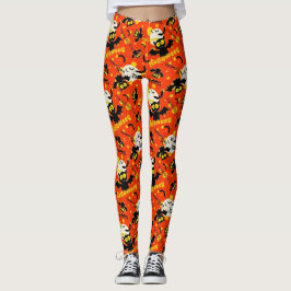 Halloween Niedliche Flieger Leggings
