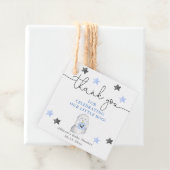 Halloween niedliche Ghost-Blues-Babydusche Geschenkanhänger (Beispiel)