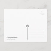 Halloween Niedliche Hexe CC0670 Clapsaddle Postkarte (Rückseite)