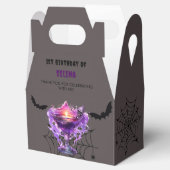 Halloween Niedliche Hexenkiste Gastgeschenk Geschenkschachtel (Geöffnet)