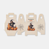 Halloween Niedliche Hexenkiste Gastgeschenk Geschenkschachtel (Ungefaltet)