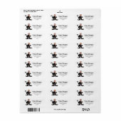 Halloween Niedliche Hexenschuhe Schwarze Katze (Vorne)