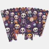 Halloween-niedliche Skelette Geschenkschachtel (Ungeklappt)