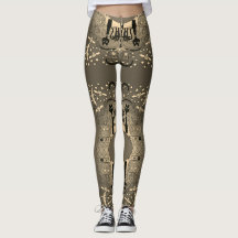 Halloween Niedliche und schwammige Leggings neutra