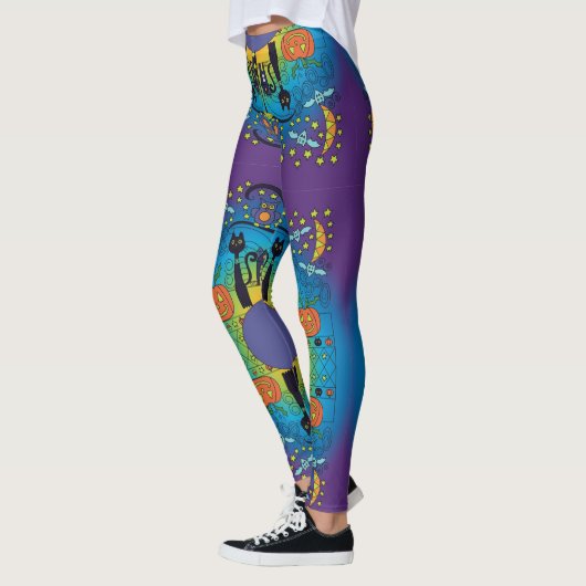 Halloween Niedliche und Spooky-Leggings Leggings (Links)