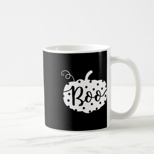 Halloween Niedlicher Bourenkürbis Kaffeetasse (Rechts)