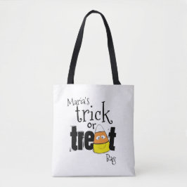 Halloween Niedlicher Candy Corn Whimsical Trick od Tasche