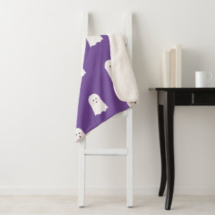 Halloween Niedlicher Geisterjunge Sherpadecke