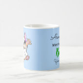Halloween, niedlicher Ghost-Bug Kaffeetasse (Mittel)