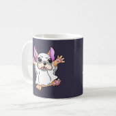 Halloween, niedlicher Ghost-Bug Kaffeetasse (Vorderseite Links)