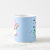 Halloween, niedlicher Ghost-Bug Kaffeetasse (Mittel)