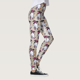 Halloween Niedlicher, stylischer Hexengastcoffee C Leggings