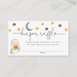 Halloween niedliches Baby Ghost fallen Windel Gewi Begleitkarte