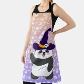 Halloween Niedliches Baby Panda Hexe Magic Wand Schürze (InSitu)