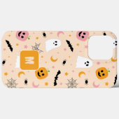 Halloween Niedliches Muster Bat Ghost Spider Moon Case-Mate iPhone Hülle (Rückseite (Horizontal))