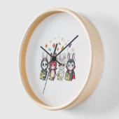 Halloween Niedliches Sonnenkostüm Uhr (Winkel)