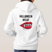 Halloween Night 2 Women's Basic Hooded Sweatshirt (Rückseite)
