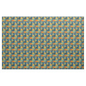Halloween Night Blue Stoff (Yard (91,4 cm))