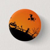 Halloween-Night-Button Button (Vorderseite)