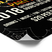 Halloween Night Flyer Poster (Ecke)