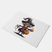 Halloween Night Fußmatte (Schrägansicht)