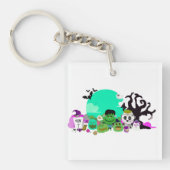 Halloween Night Gathering Schlüsselanhänger (Vorderseite)