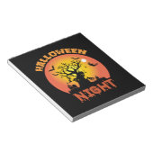 Halloween Night Geburtstag Notizblock (angewinkelt)