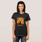 Halloween Night Geburtstag T-Shirt (Vorne ganz)
