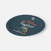 Halloween Night Geburtstagsparty Niedlich Gremlin Pappteller (Schrägansicht)