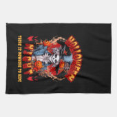 Halloween Night gibt es nirgendwo zu verbergen Geschirrtuch (Horizontal)