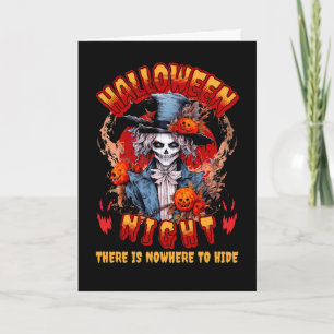 Halloween Night gibt es nirgendwo zu verbergen Karte