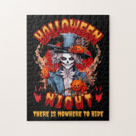 Halloween Night gibt es nirgendwo zu verbergen Puzzle