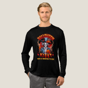 Halloween Night gibt es nirgendwo zu verbergen Tri-Blend Shirt