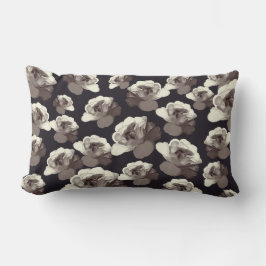 Halloween Night Gothic Rose Decorative Lendenkissen