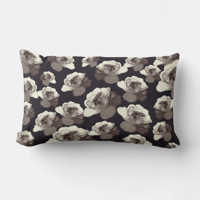 Halloween Night Gothic Rose Decorative  Lendenkissen (Vorderseite)