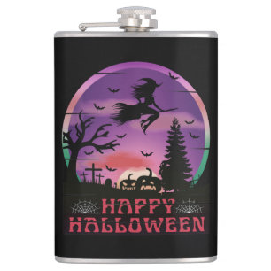 HALLOWEEN NIGHT GRAVEYARD WITCH FLACHMANN