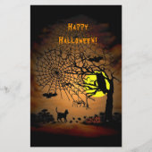 Halloween Night Happy Halloween! Briefpapier (Vorderseite)