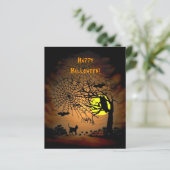 Halloween Night Happy Halloween! Briefpapier (Stehend Vorderseite)