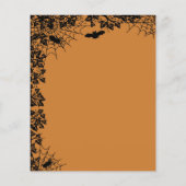 Halloween Night Happy Halloween! Briefpapier (Rückseite)