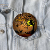 Halloween Night, Happy Halloween ! Button (Beispiel)