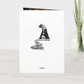 Halloween Night, Happy Halloween ! Dankeskarte (Rückseite)