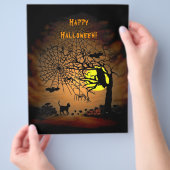 Halloween Night, Happy Halloween! Flyer (Hand)