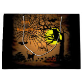 Halloween Night, Happy Halloween ! Große Geschenktüte (Vorderseite)