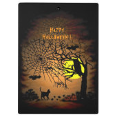 Halloween Night, Happy Halloween ! Klemmbrett (Rückseite)