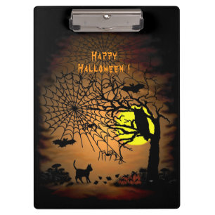 Halloween Night, Happy Halloween ! Klemmbrett
