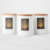 Halloween Night, Happy Halloween! Lebensmitteletikett (Flaschen)