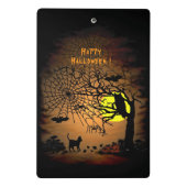 Halloween Night, Happy Halloween ! Mini Klemmbrett (Rückseite)